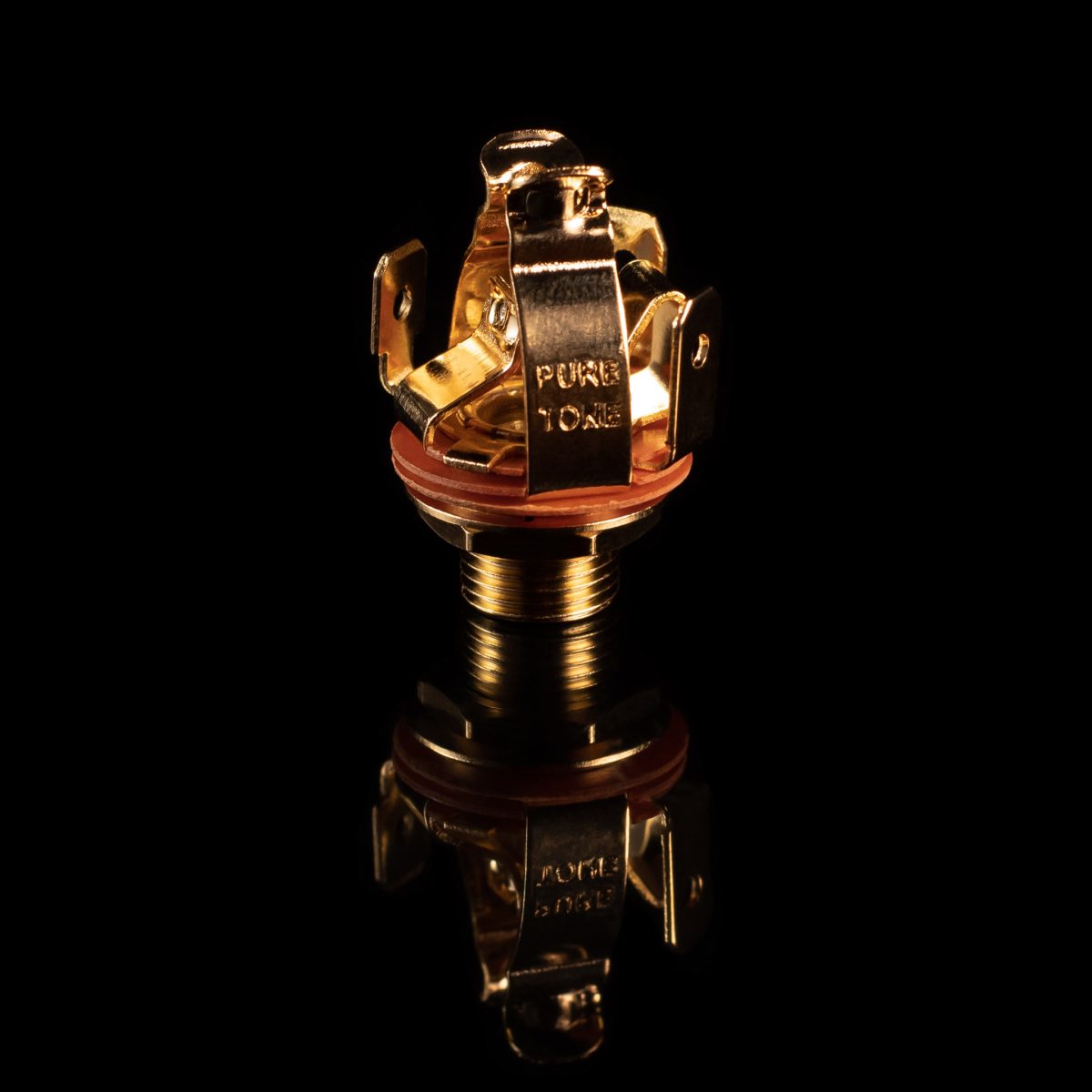 ⁦שקע PL סטריאו Pure Tone Stereo Jack Gold PTT2G⁩ – תמונה ⁦2⁩