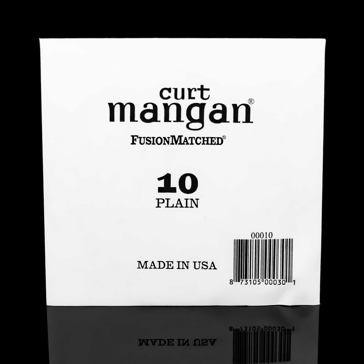מיתר בודד לגיטרה חשמלית / אקוסטית Curt Mangan Plain Ball End Single String 010