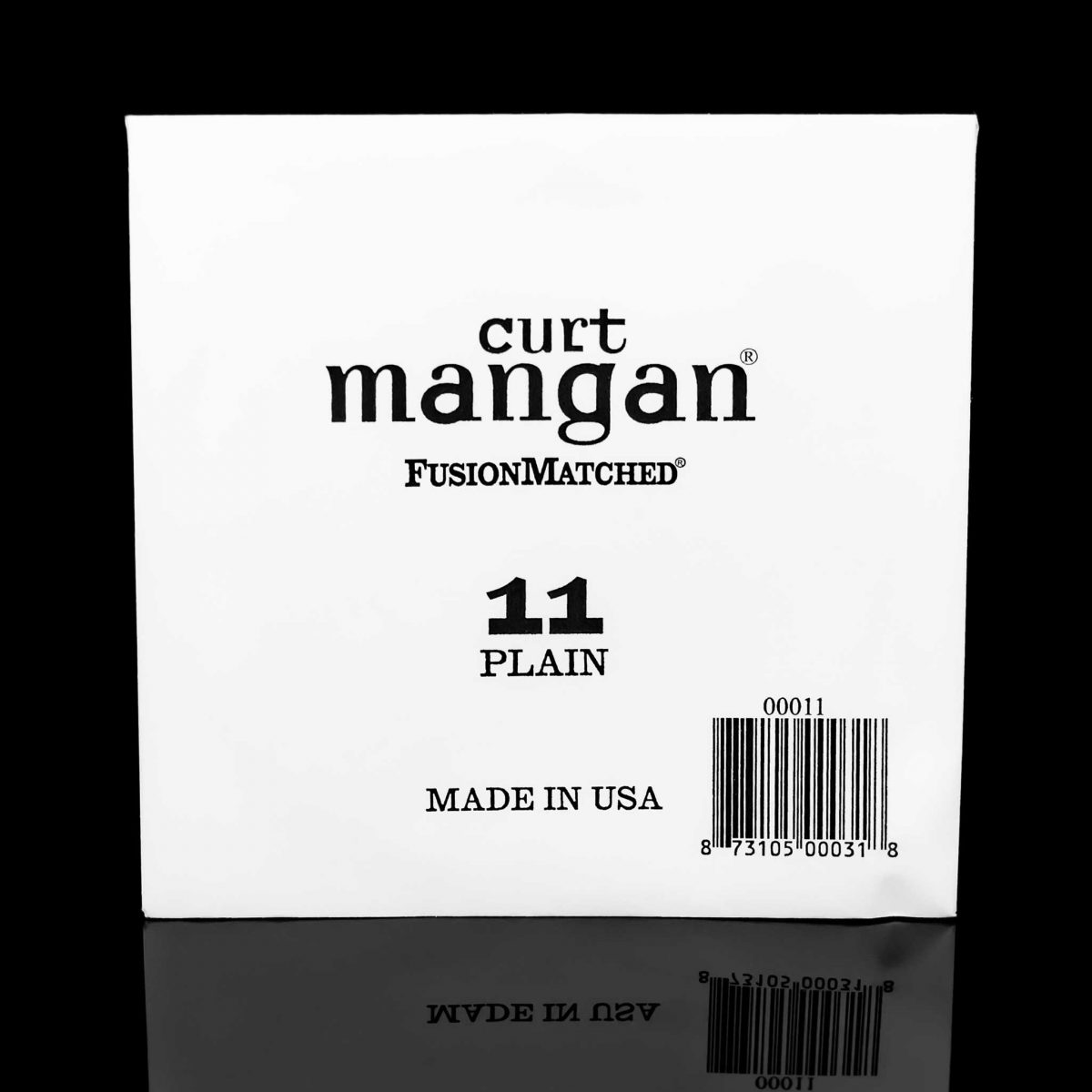 מיתר בודד לגיטרה חשמלית / אקוסטית Curt Mangan Plain Ball End Single String 011