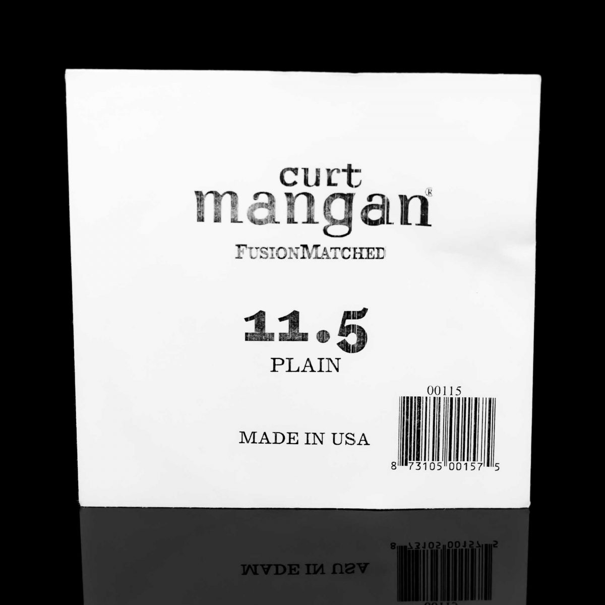 מיתר בודד לגיטרה חשמלית / אקוסטית Curt Mangan Plain Ball End Single String 011.5
