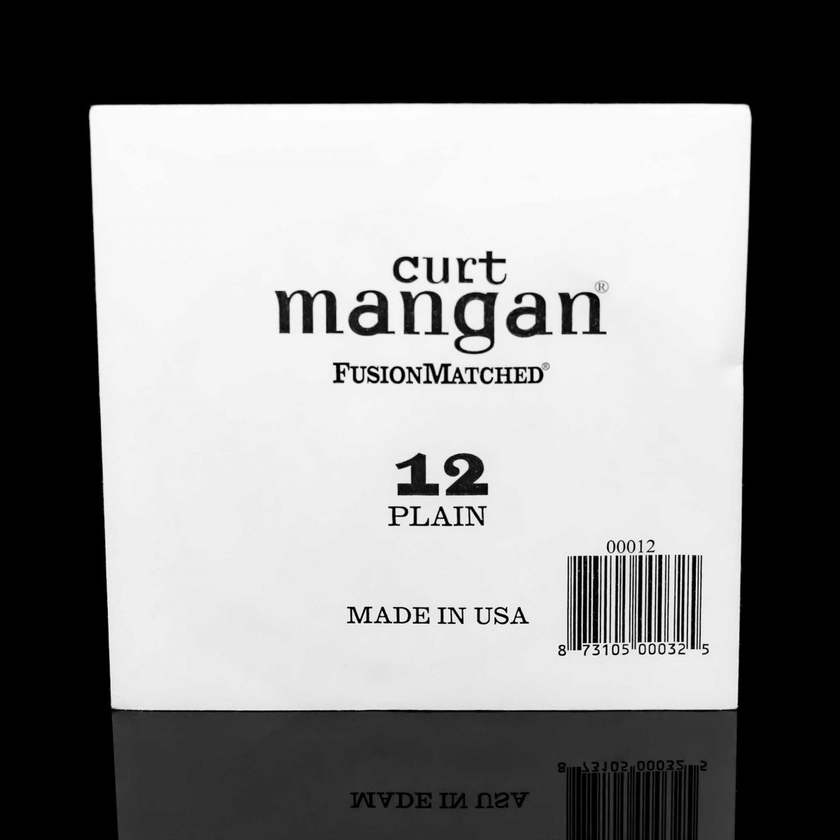 מיתר בודד לגיטרה חשמלית / אקוסטית Curt Mangan Plain Ball End Single String 012