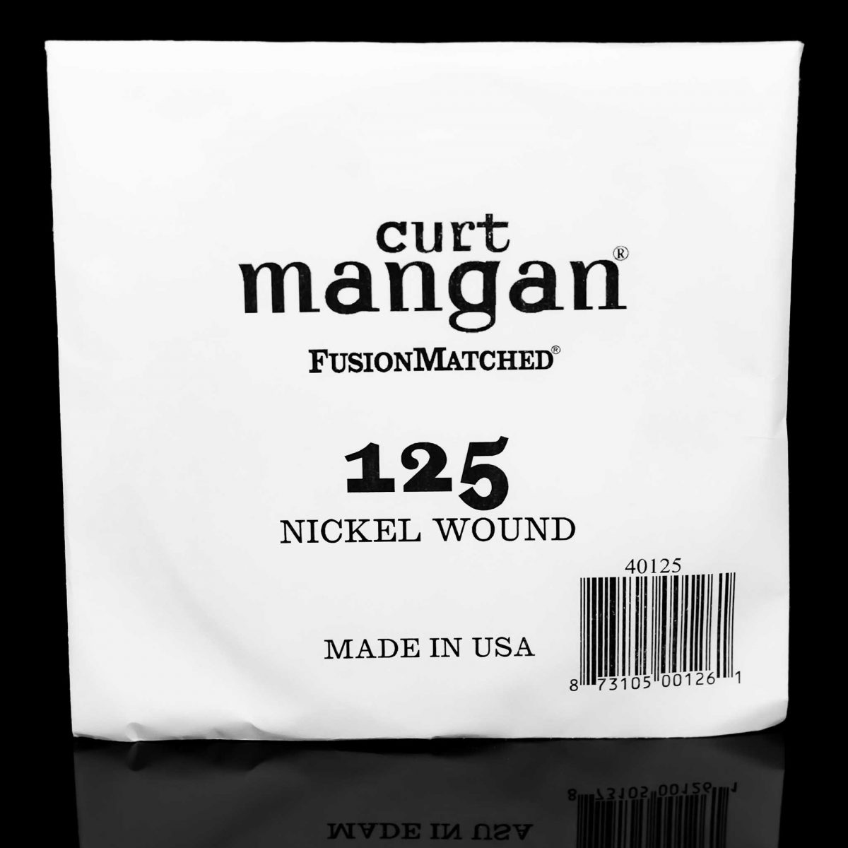 מיתר בודד לגיטרה בס Curt Mangan Nickel Wound Bass Single String 125