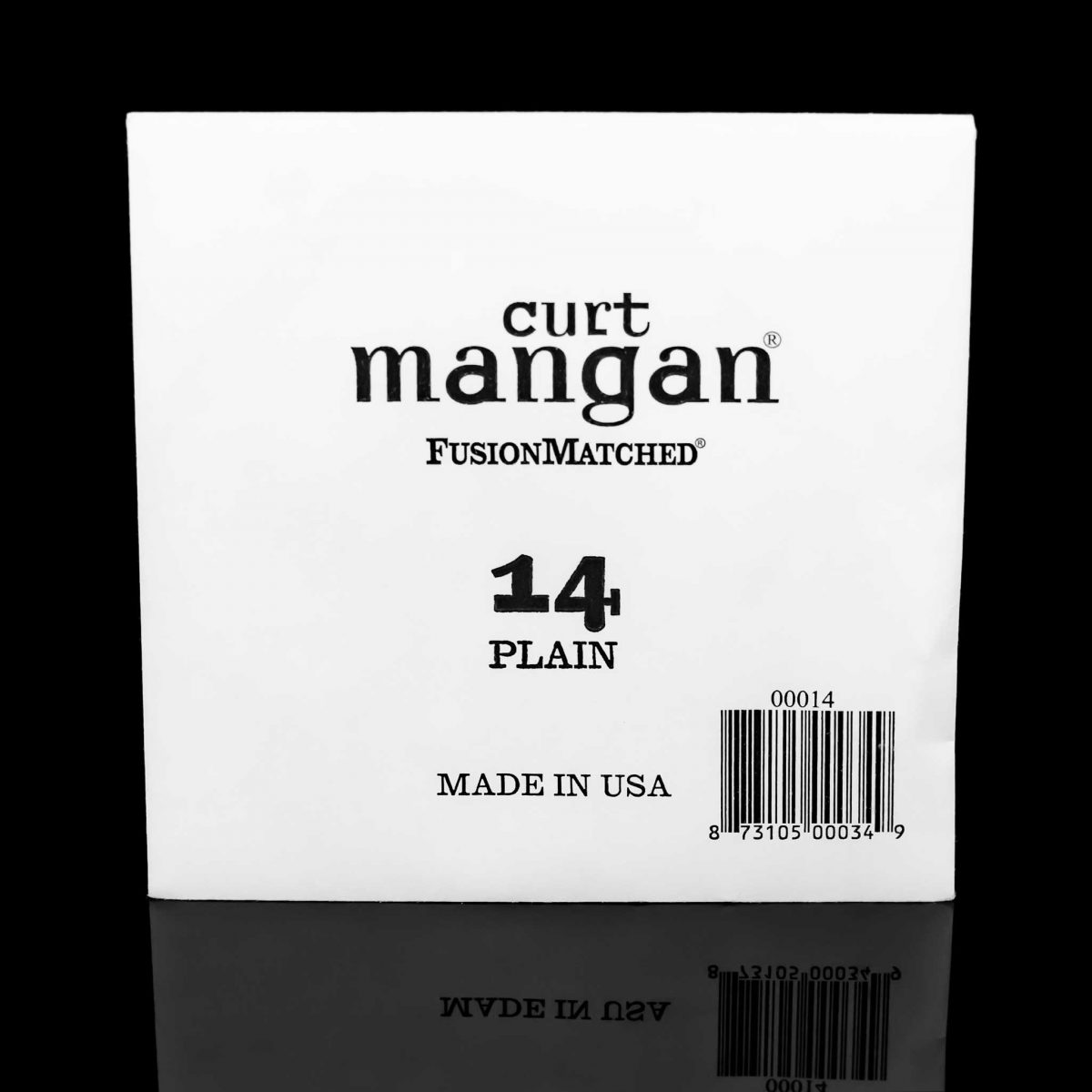 מיתר בודד לגיטרה חשמלית / אקוסטית Curt Mangan Plain Ball End Single String 014