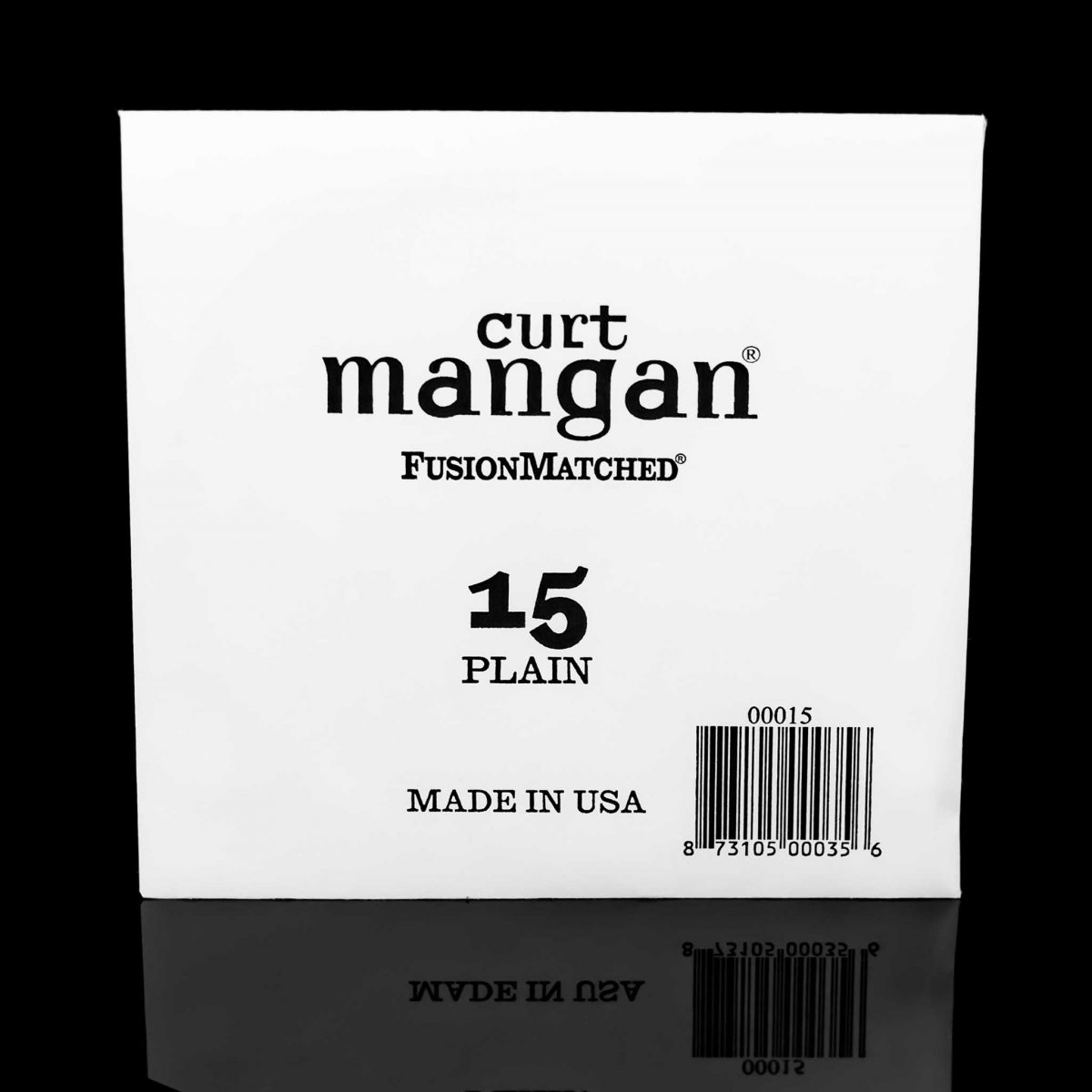 מיתר בודד לגיטרה חשמלית / אקוסטית Curt Mangan Plain Ball End Single String 015