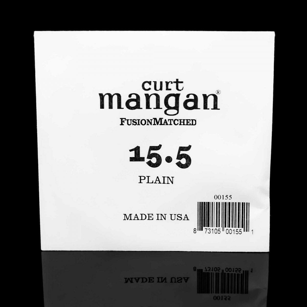 מיתר בודד לגיטרה חשמלית / אקוסטית Curt Mangan Plain Ball End Single String 015.5