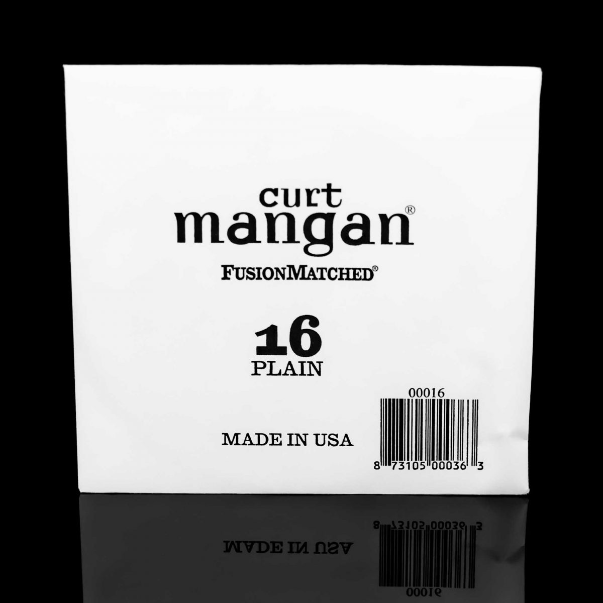 מיתר בודד לגיטרה חשמלית / אקוסטית Curt Mangan Plain Ball End Single String 016