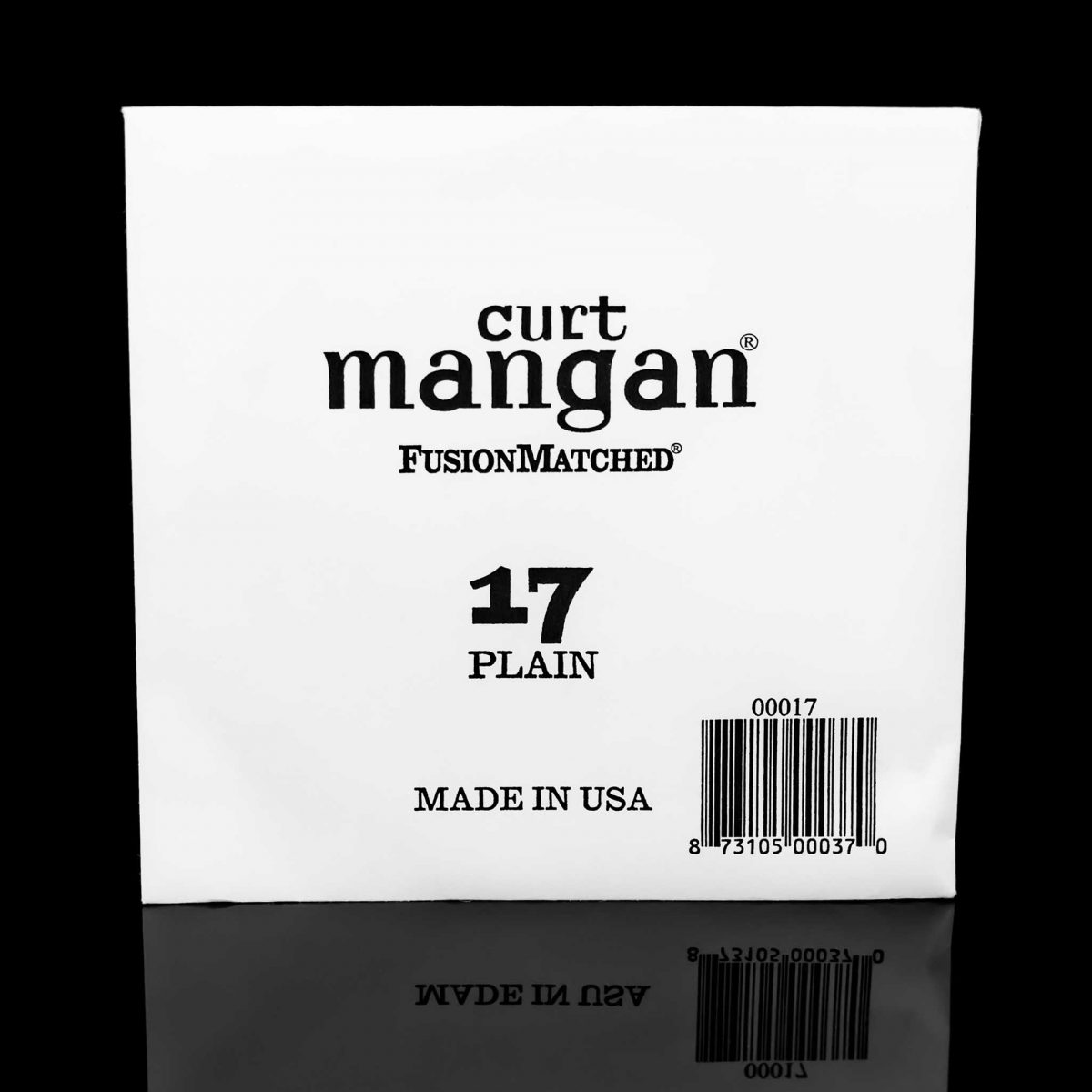 מיתר בודד לגיטרה חשמלית / אקוסטית Curt Mangan Plain Ball End Single String 017