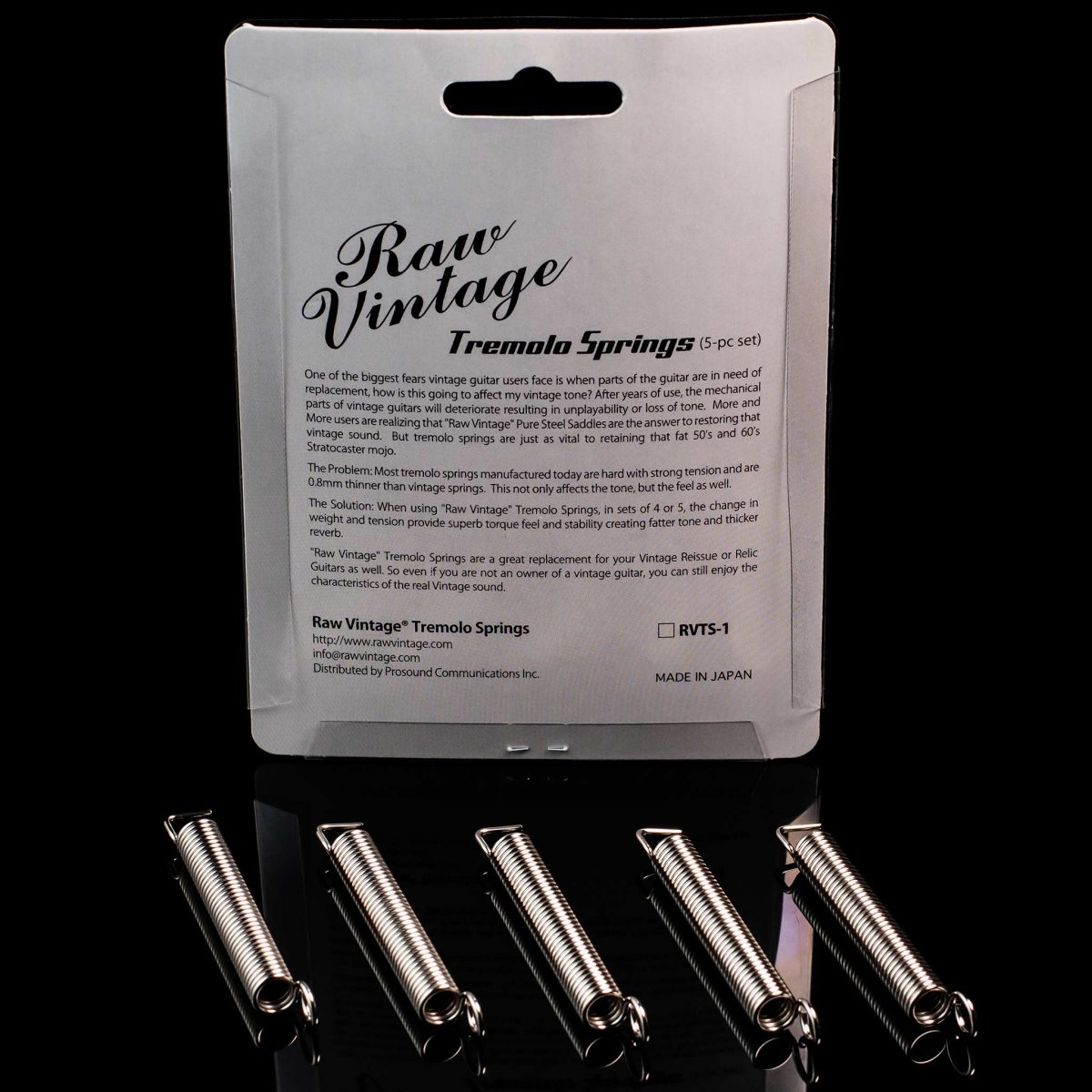 ⁦קפיצים לגיטרה חשמלית - Raw Vintage Springs⁩ – תמונה ⁦2⁩