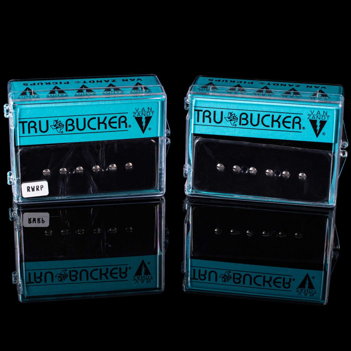 ⁦סט פיקאפים לגיטרה חשמלית Van Zandt Pickups P90 Black⁩ – תמונה ⁦3⁩