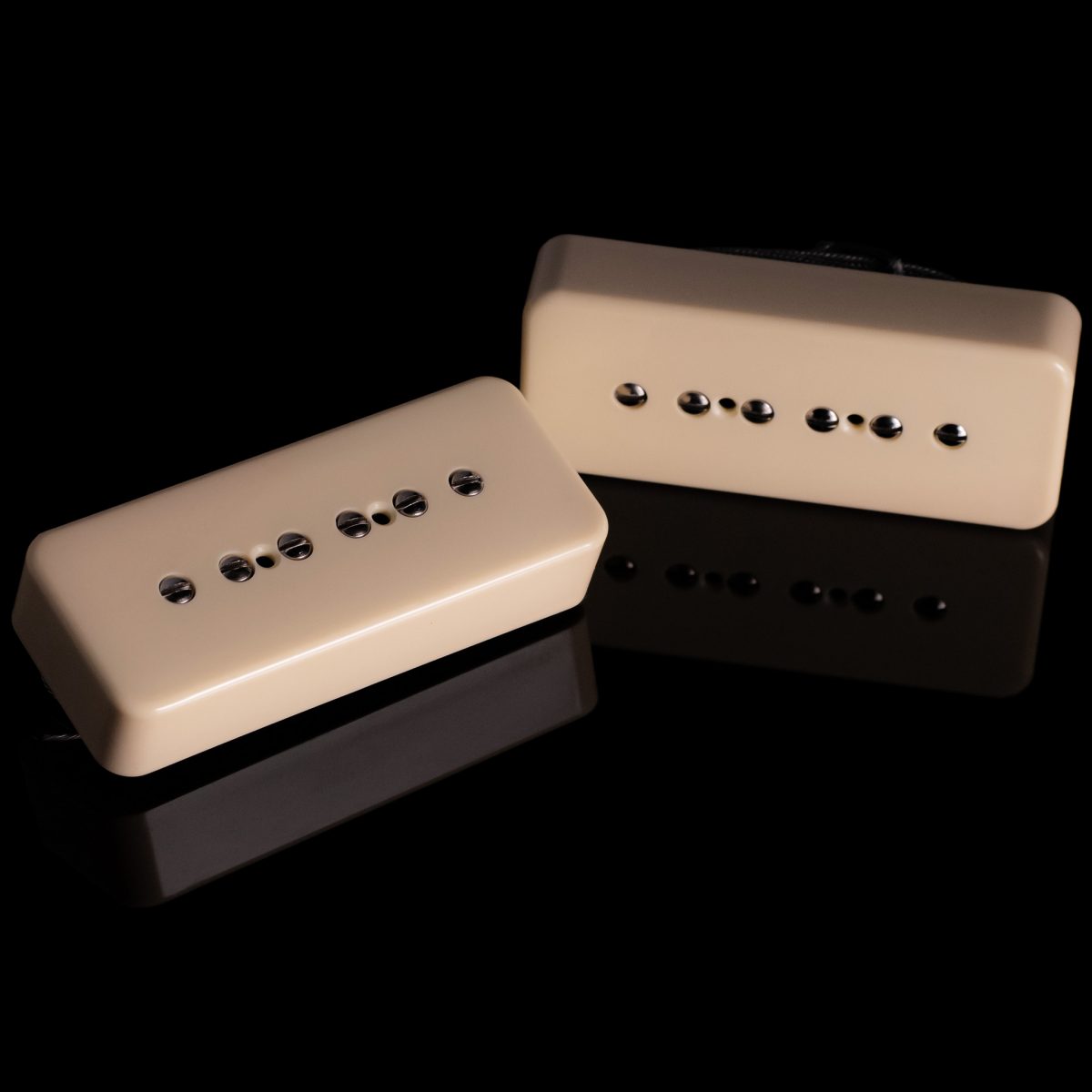סט פיקאפים לגיטרה חשמלית Van Zandt Pickups P90 Cream