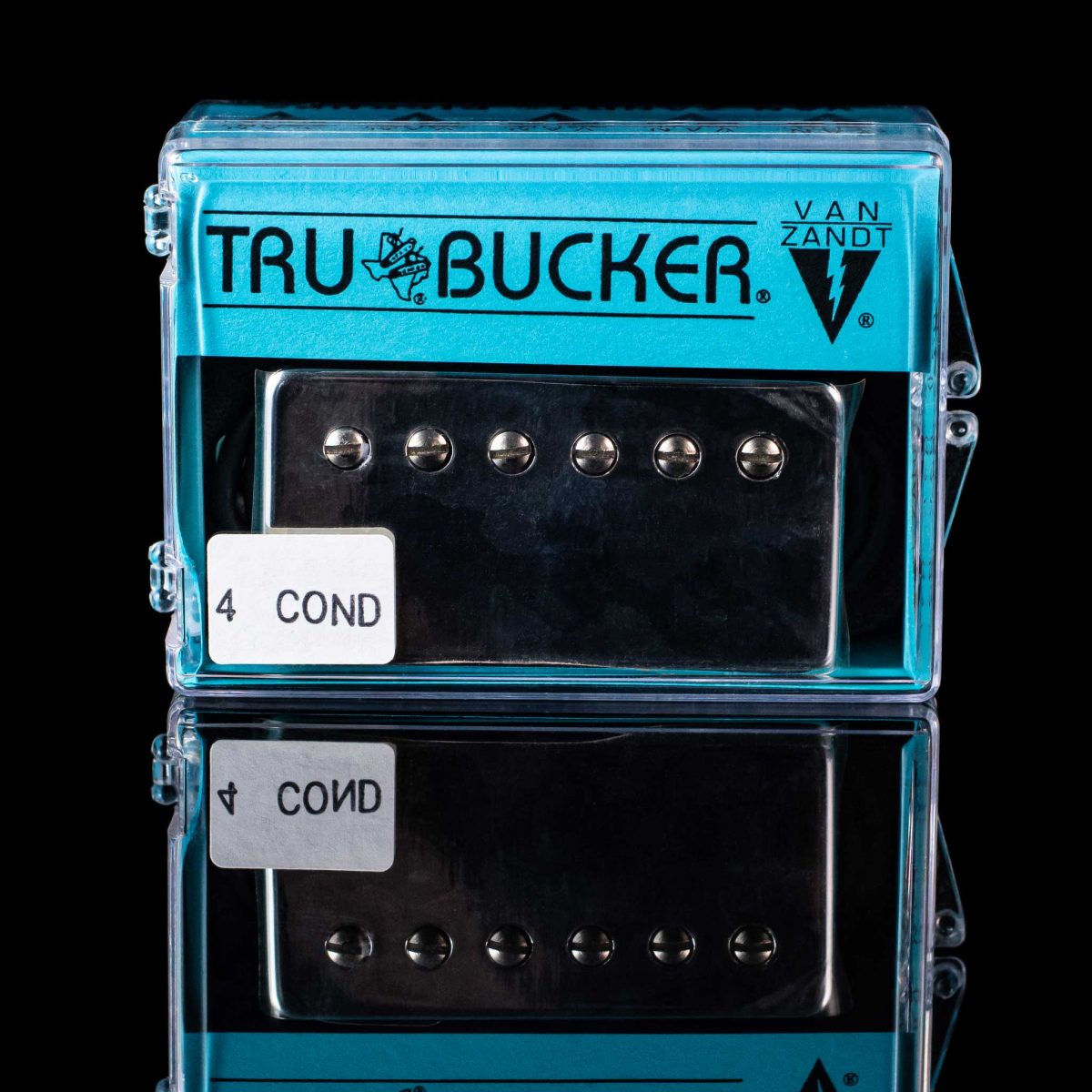 ⁦סט האמבקרים לגיטרה חשמלית Van Zandt Pickups TRUBUCKER Matched SET Covered Chrome⁩ – תמונה ⁦5⁩
