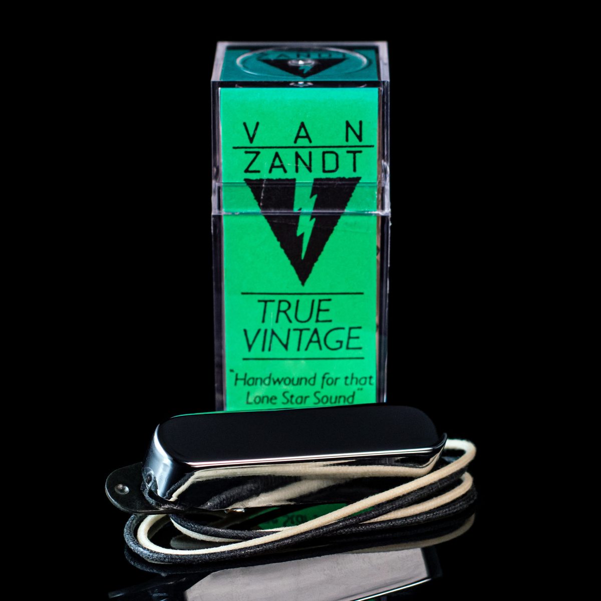 ⁦סט פיקאפים לגיטרה חשמלית טלקסטר Van Zandt Pickups True Vintage Telecaster Neck Covered⁩ – תמונה ⁦7⁩