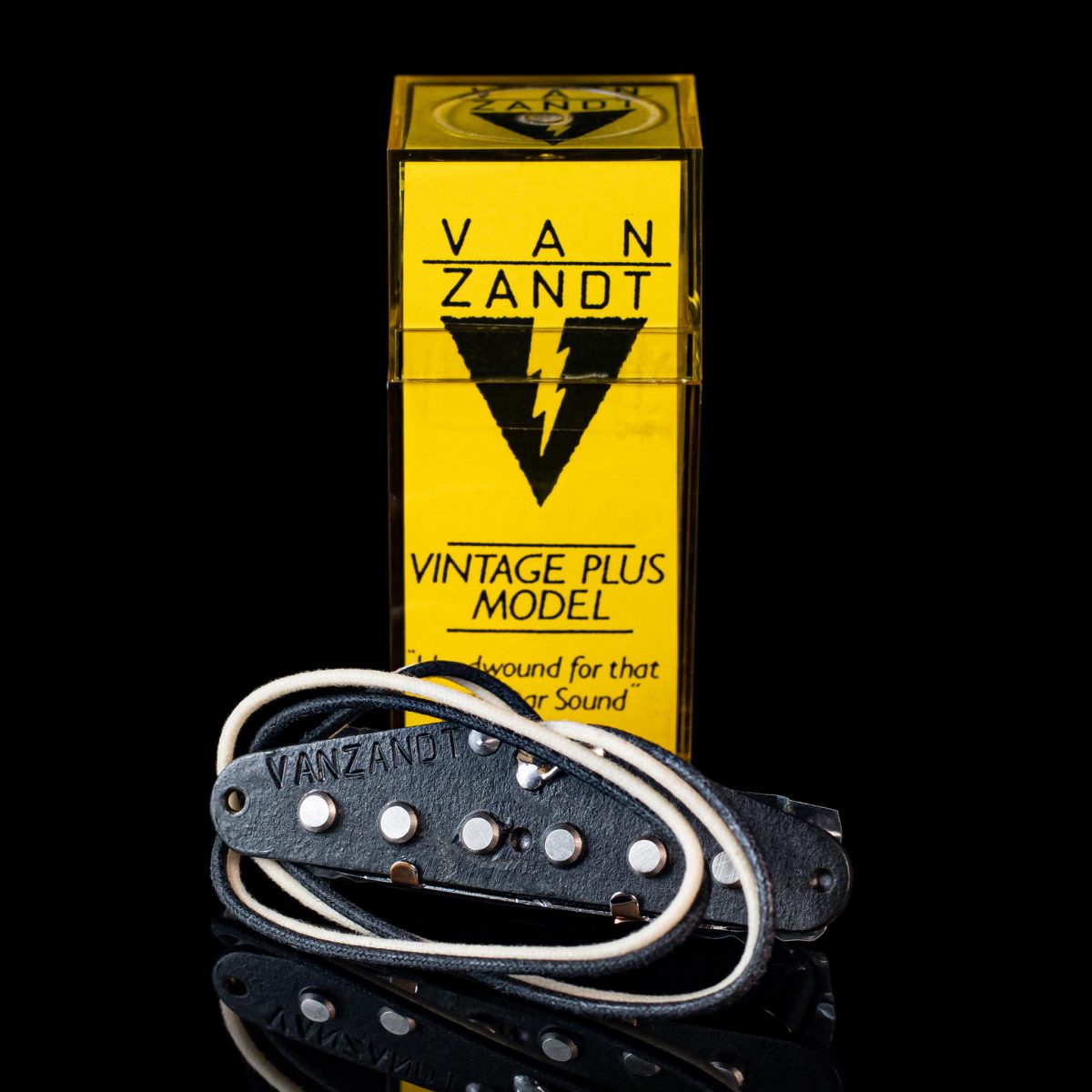 ⁦פיקאפ לגיטרה חשמלית טלקסטר Van Zandt Pickups Vintage Plus Telecaster Covered Neck⁩ – תמונה ⁦2⁩