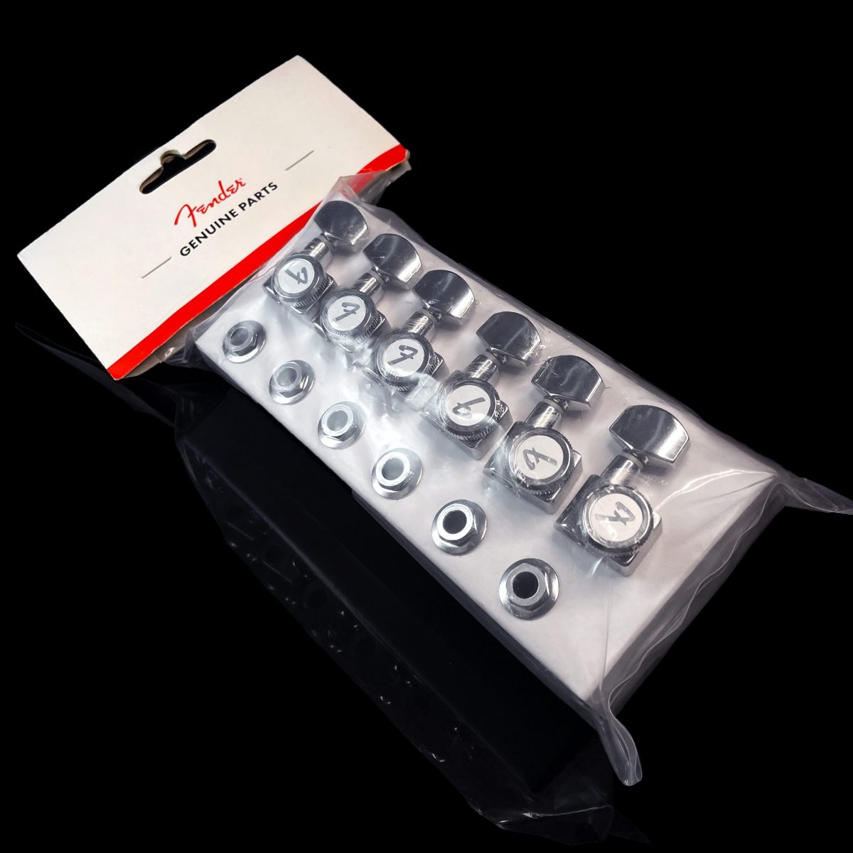 מפתחות ננעלים לגיטרה פנדר Fender Locking Tuning Machines Chrome