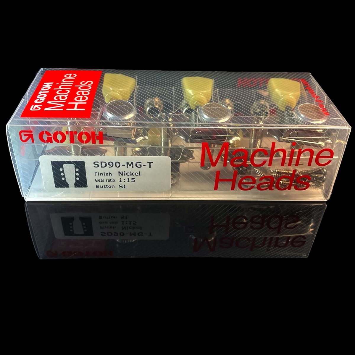 ⁦סט מפתחות ננעלים לגיטרה חשמלית GOTOH SD90 Magnum Lock Traditional⁩ – תמונה ⁦3⁩
