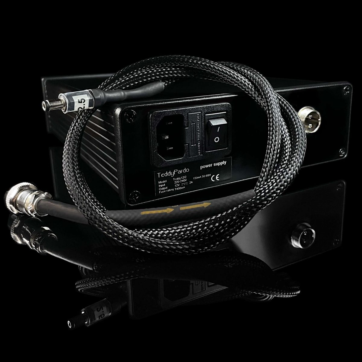 ⁦ספק כוח לציוד אודיו Teddy Pardo 12v/2A Audio High Performance Power Supply⁩ – תמונה ⁦3⁩