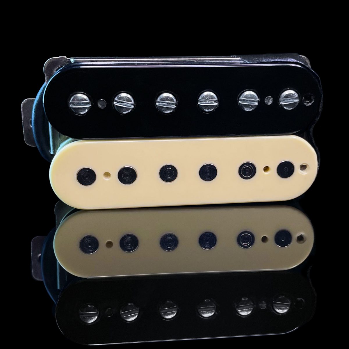 ⁦פיקאפ האמבקר לגיטרה חשמלית Van Zandt TRUBUCKER Zebra Pickup⁩ – תמונה ⁦3⁩
