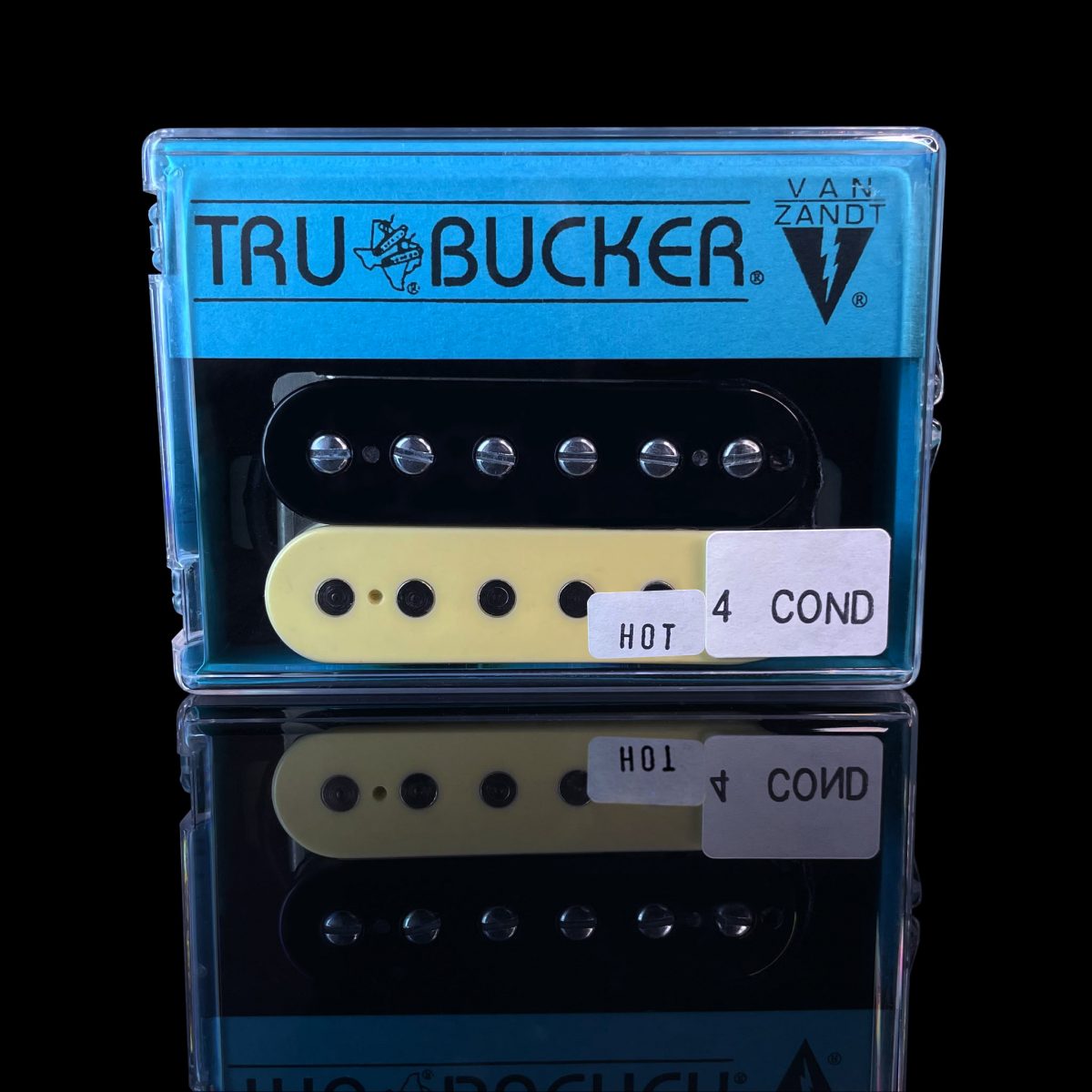 ⁦פיקאפ האמבקר לגיטרה חשמלית Van Zandt TRUBUCKER HOT Zebra Pickup⁩ – תמונה ⁦4⁩