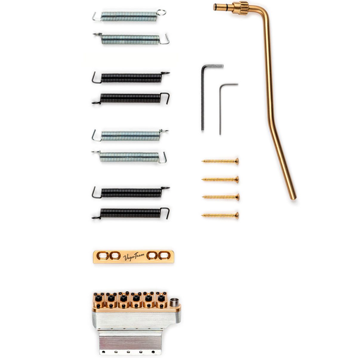 ⁦גשר לגיטרה חשמלית Vega Trem VT1 Ultratrem Standard Gold⁩ – תמונה ⁦3⁩