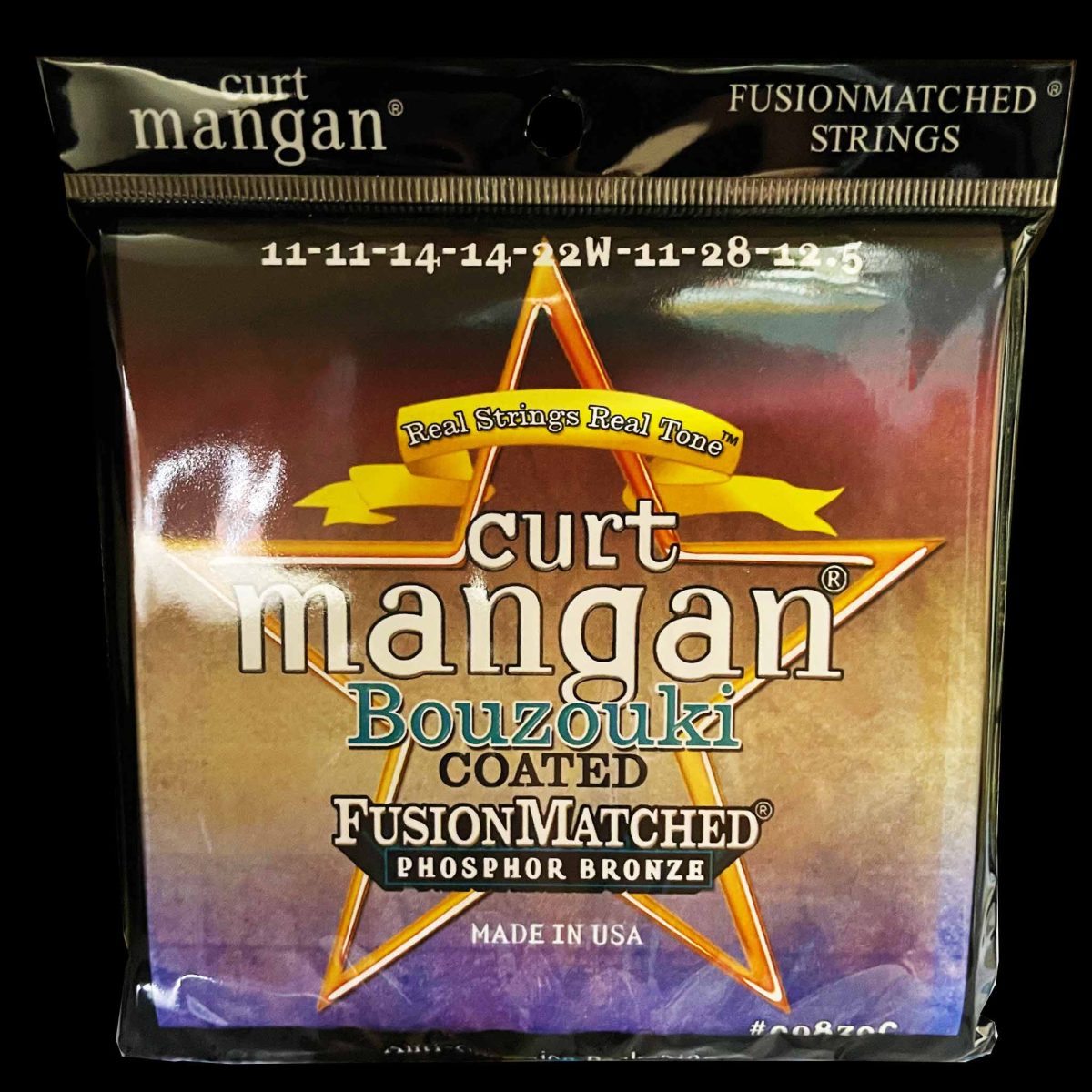 מיתרים לבוזוקי Curt Mangan Bouzouki Phosphor Bronze Wound 11-28 COATED